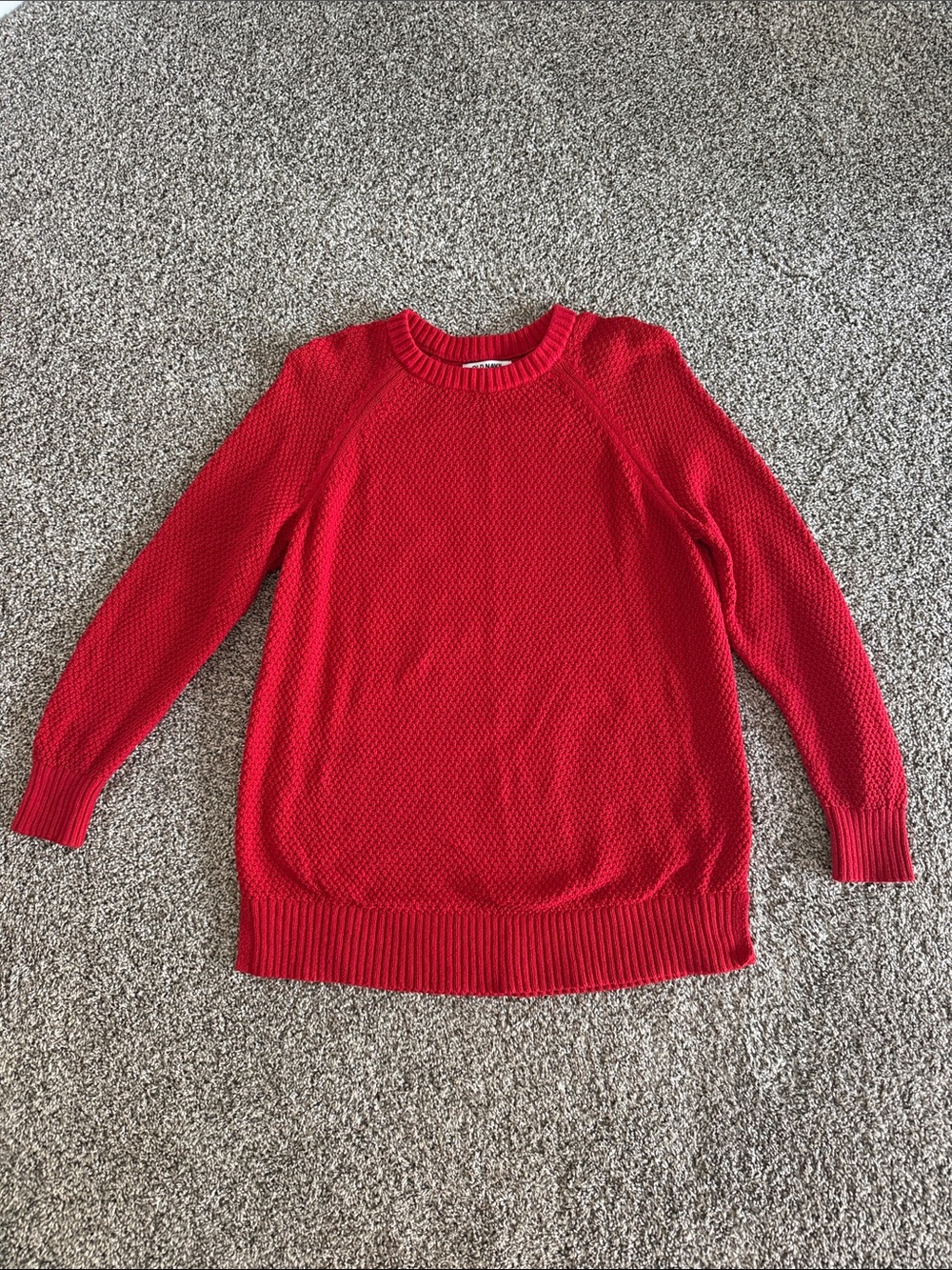 Old Navy Classic Red Crewneck Sweater - Women